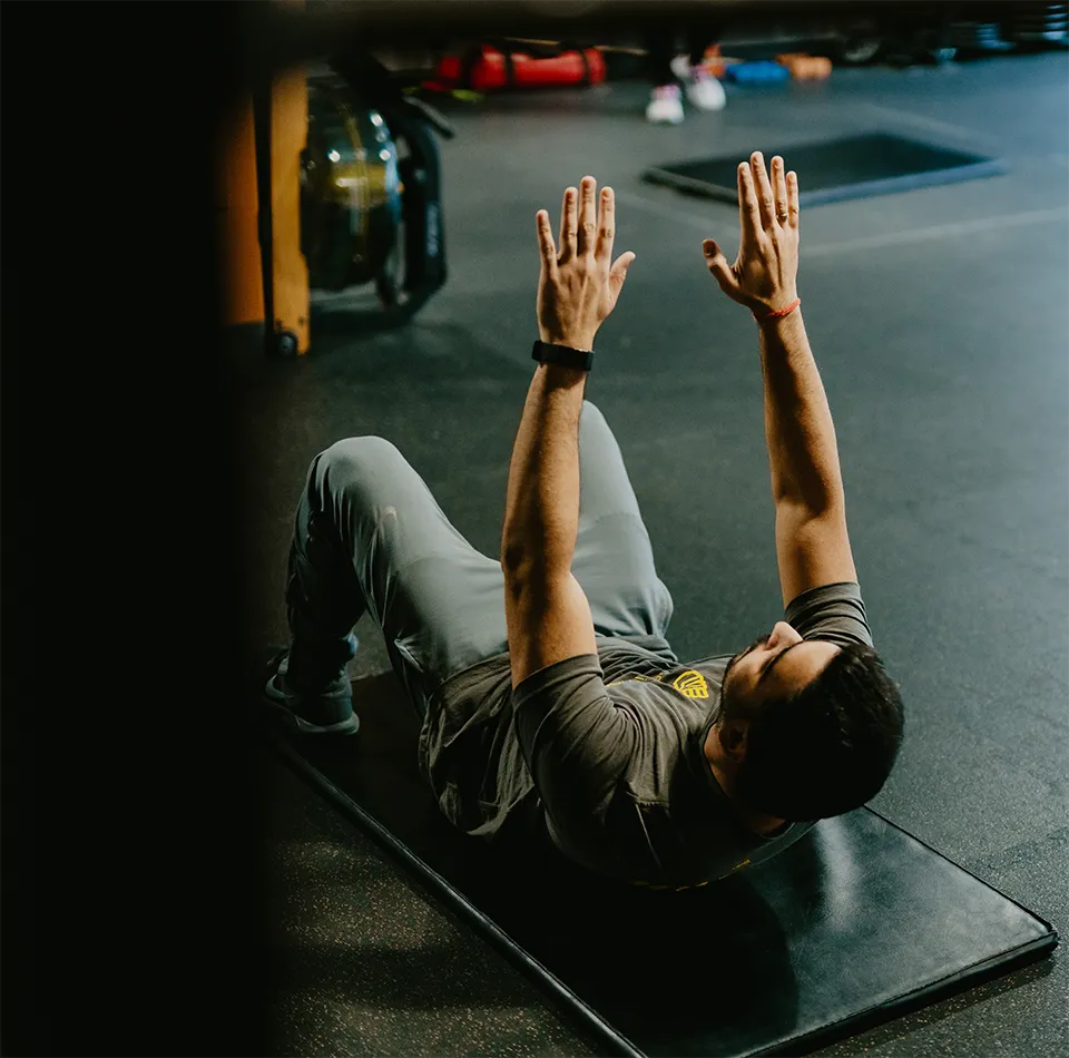 2 Week Trial with 2 Easy Steps 1 man taking a 2 week trial at Elevation Fitness